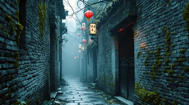 国产综合视频《曲径通幽的古巷深处》封面