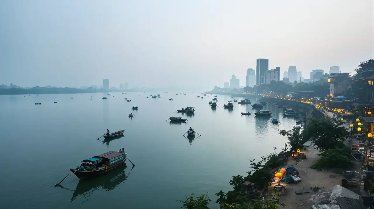 国产综合视频精选：滨江漫步，看新旧隔江对望