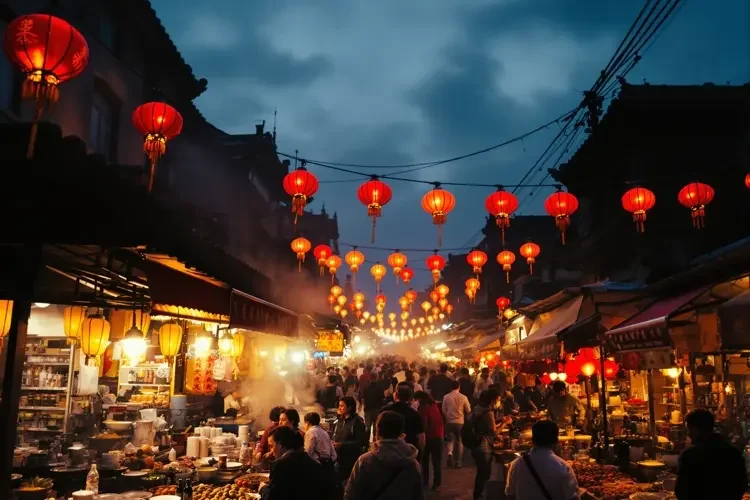 国产综合视频分类：夜市生活